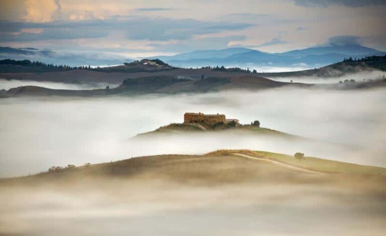 Pienza et Montepulciano : villages et panoramas