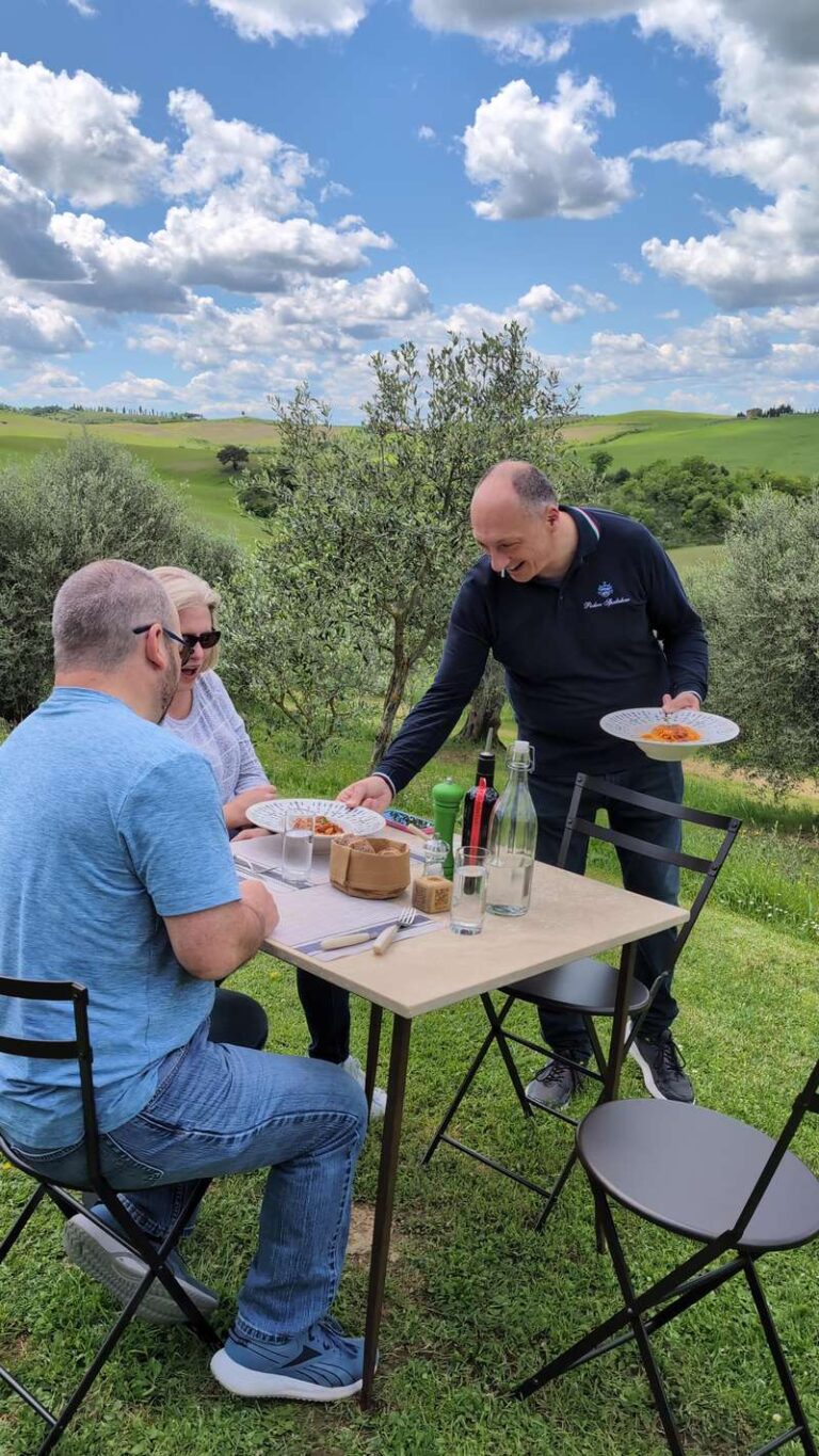Visite animale et déjeuner à la ferme (Pienza)