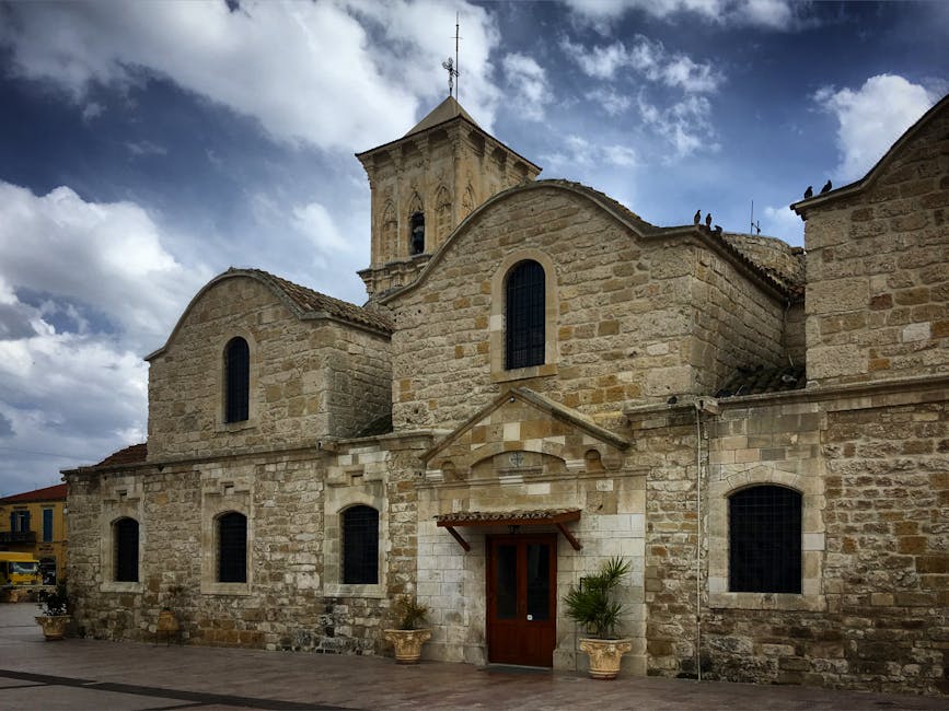 Exterior of Saint Spyridon Church in Corfu