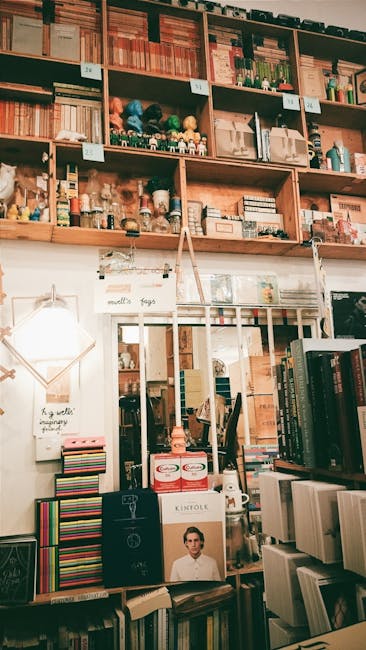 Piccola libreria indipendente con caffè