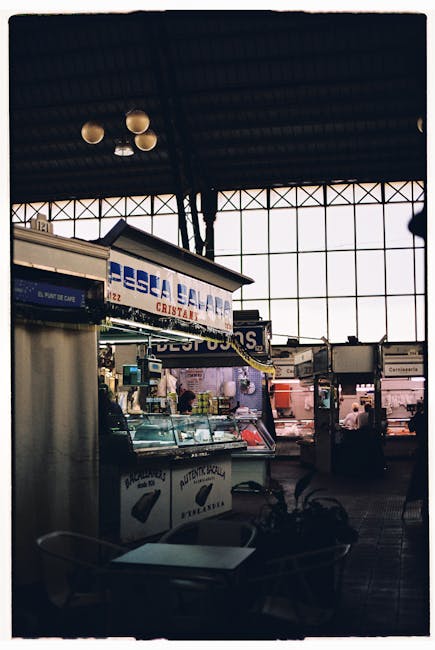 Interno del mercato Modiano