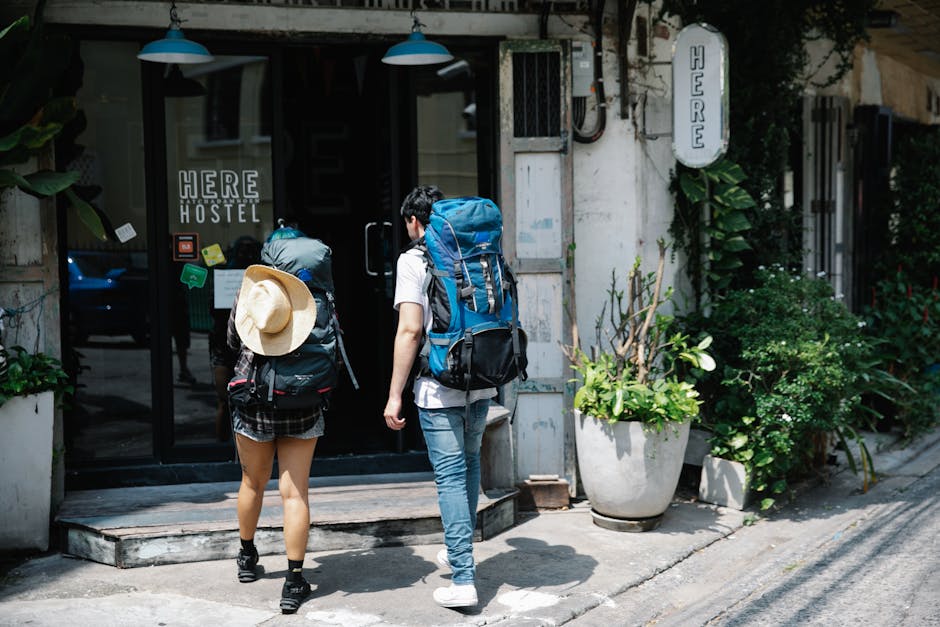 Area comune di un ostello per backpacker a Salonicco