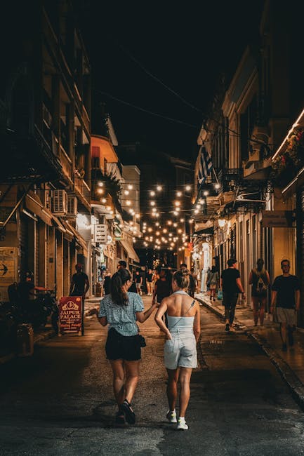 Valaoritou di sera: vita notturna e locali