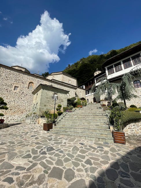 Monastero di Vlatadon e mura in pietra
