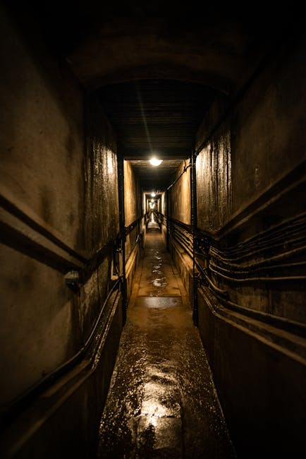 Underground bunker museum exhibition