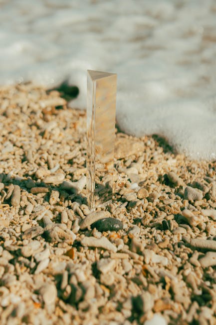 Crystal clear water at Mogren Beach