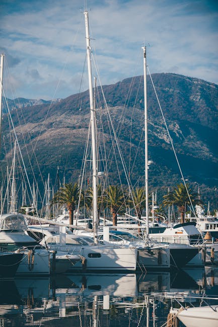 Porto Montenegro marina in Tivat