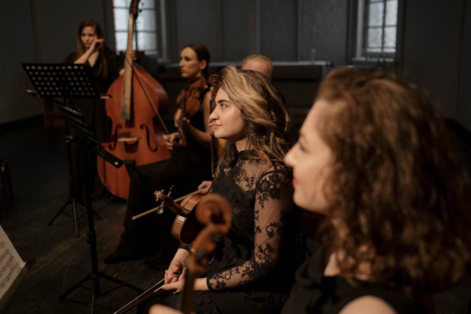 Koncert muzyki klasycznej w Cetinje, sala w zabytkowym wnętrzu