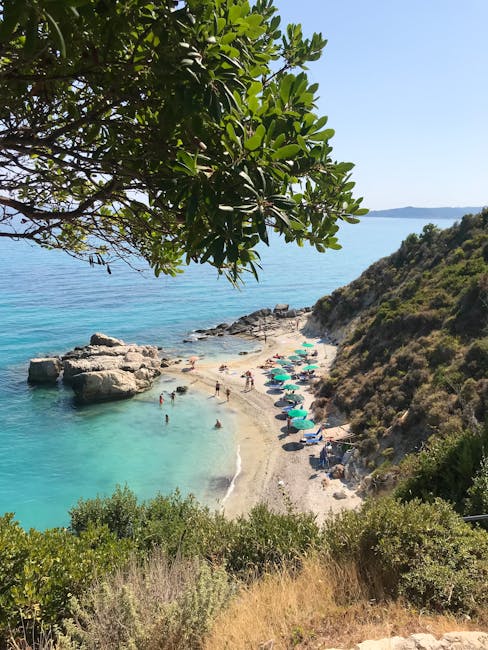 Caletta di ciottoli a Dhërmi
