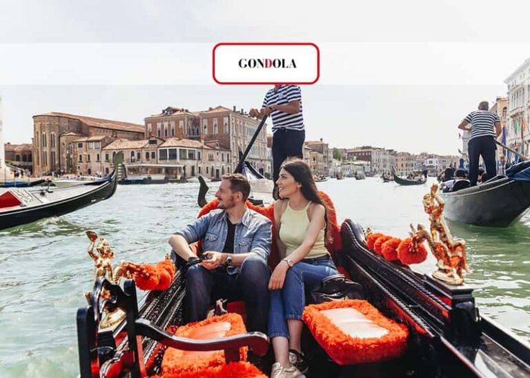 Balade en gondole (Grand Canal)