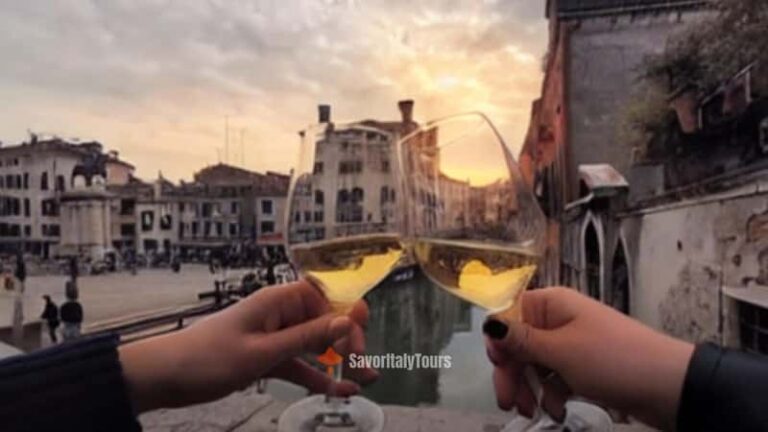 Coucher de soleil et cicchetti