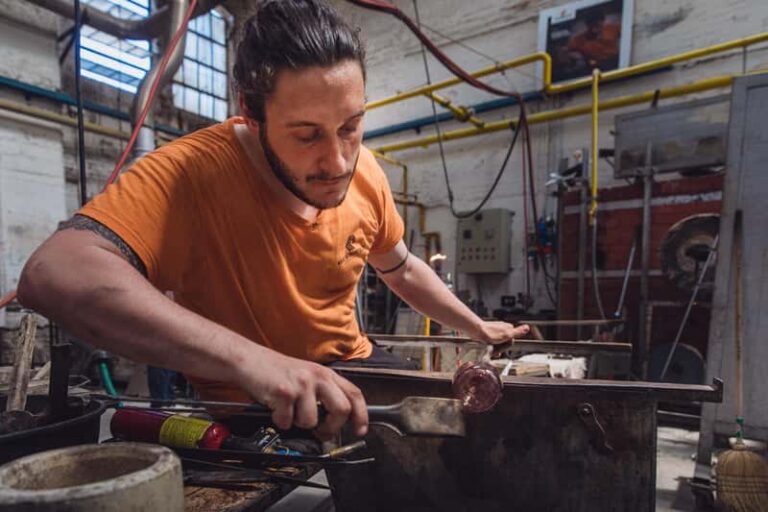 Atelier de soufflage de verre (Murano)
