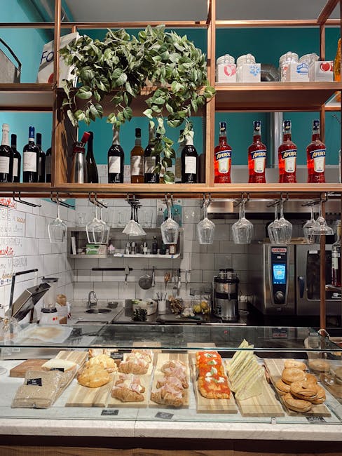 All Arco Venice counter cicchetti display