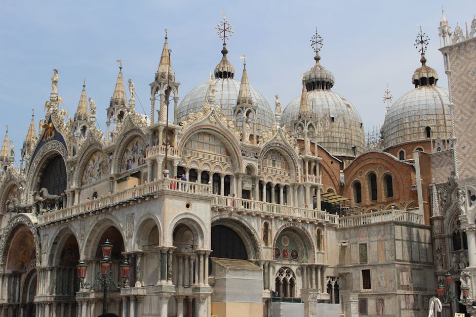 St Mark Basilica façade morning