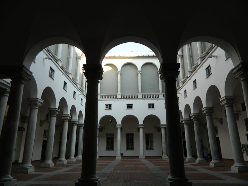 Doge's Palace courtyard interior daytime