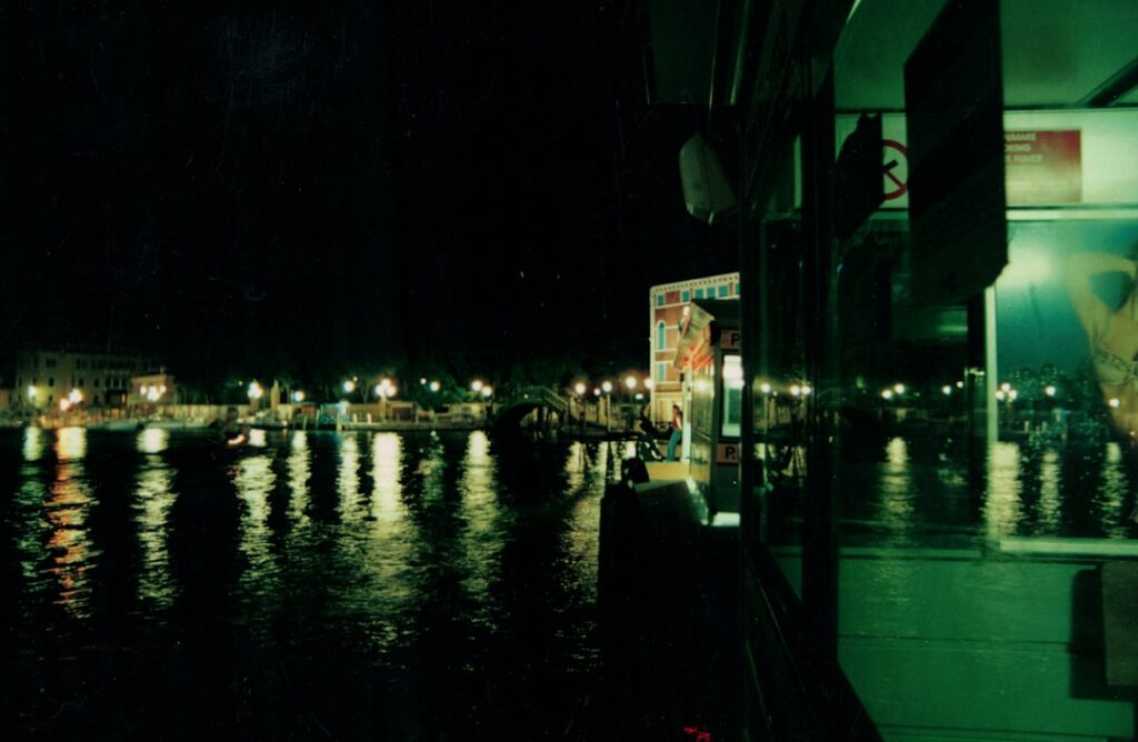 Vaporetto Line 1 Grand Canal night
