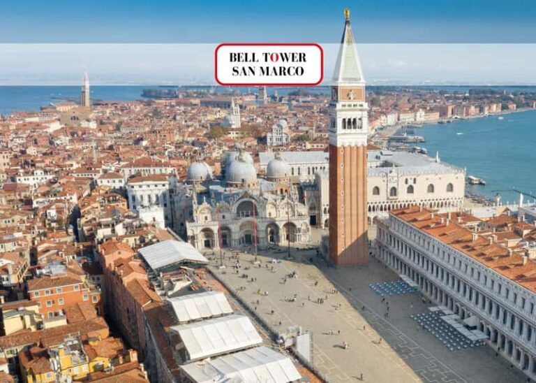 Campanile de la place Saint‑Marc et galerie