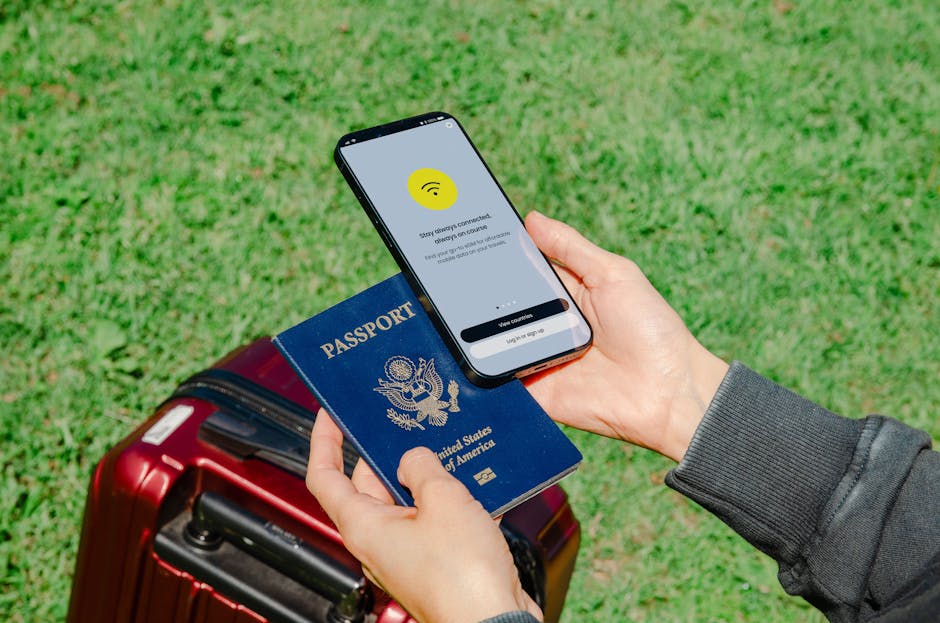 Reporting a lost passport at the police station