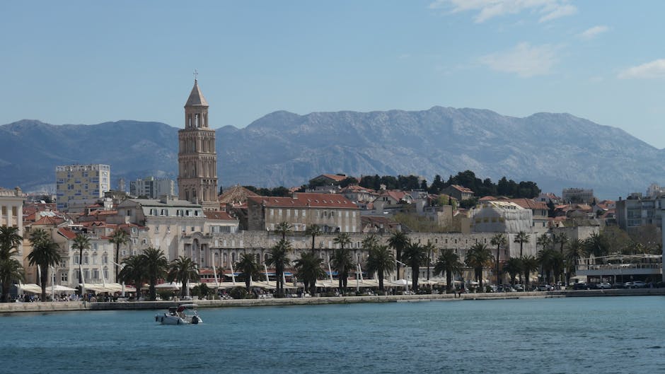 Die Riva, die Uferpromenade von Split