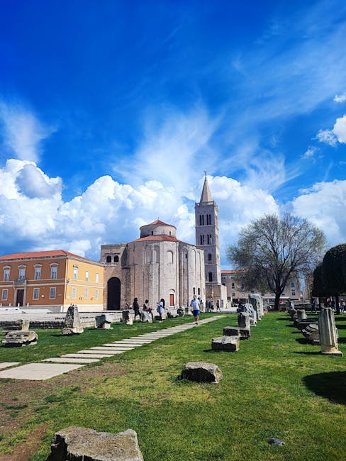 Museo Archeologico di Zara, esterno soleggiato