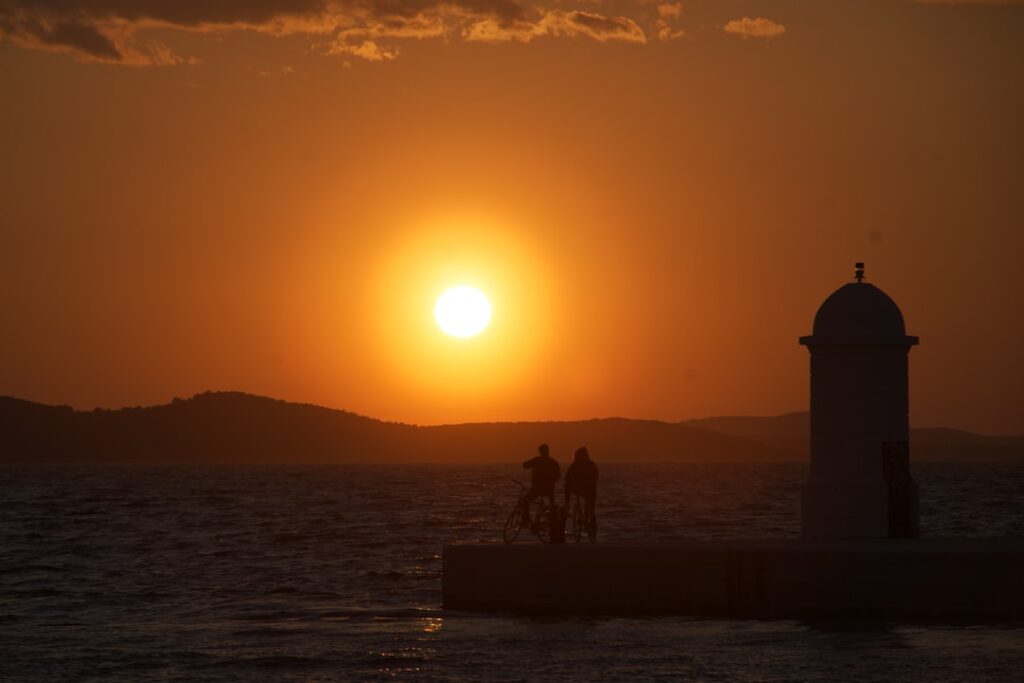 Lungomare di Zadar con vista sul mare