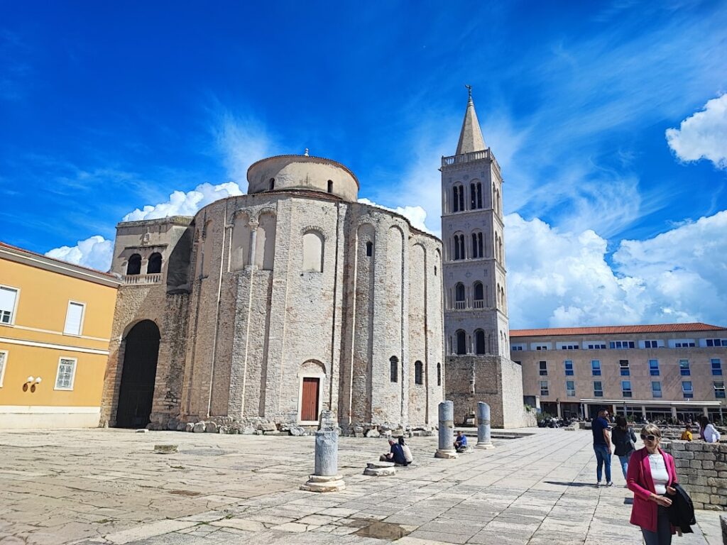 Cattedrale di Sant'Anastasia ed il suo campanile a Zara