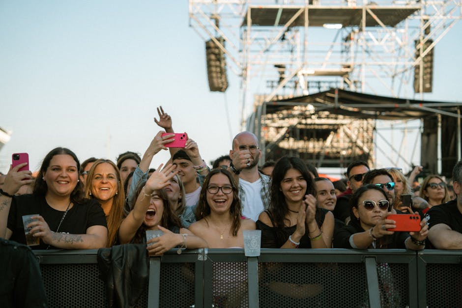 Concerto all'aperto al Foro di Zara con pubblico