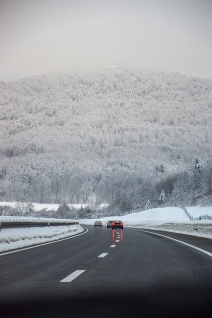 A1 snelweg door Kroatisch platteland
