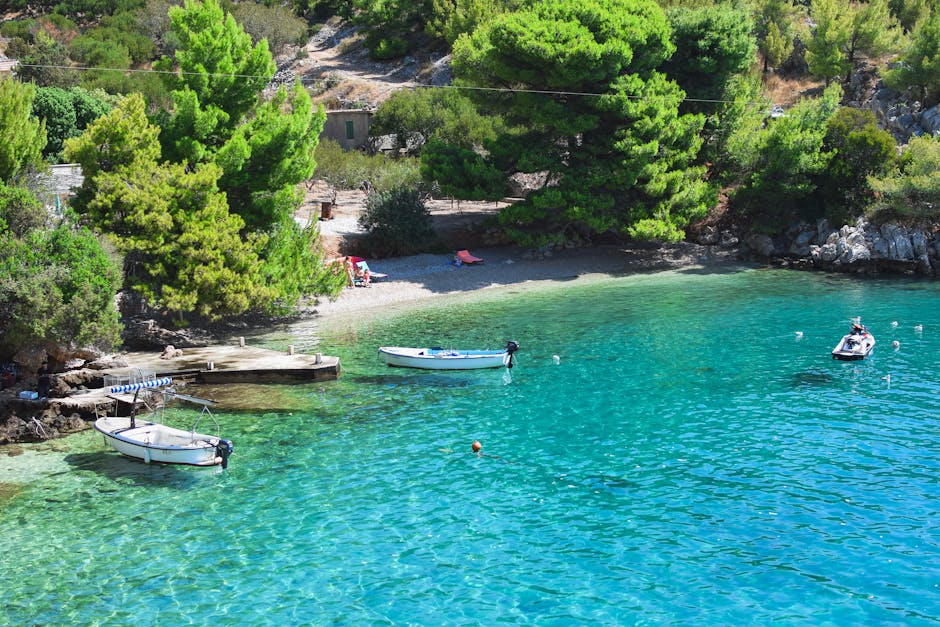 Dubovica Beach, a secluded bay on Hvar