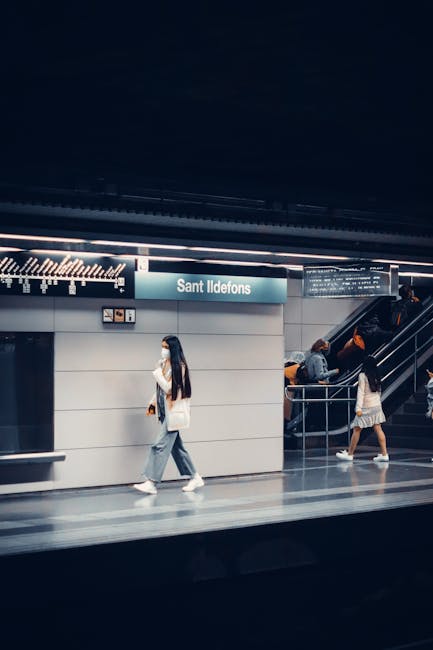 Sants Estació platforms interior
