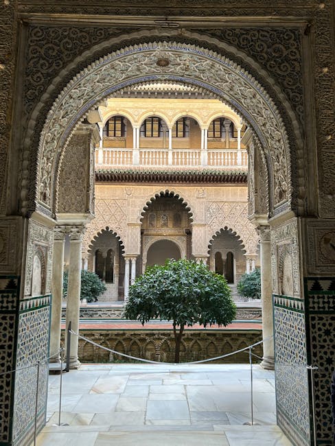 Cortile e giardini del Real Alcázar