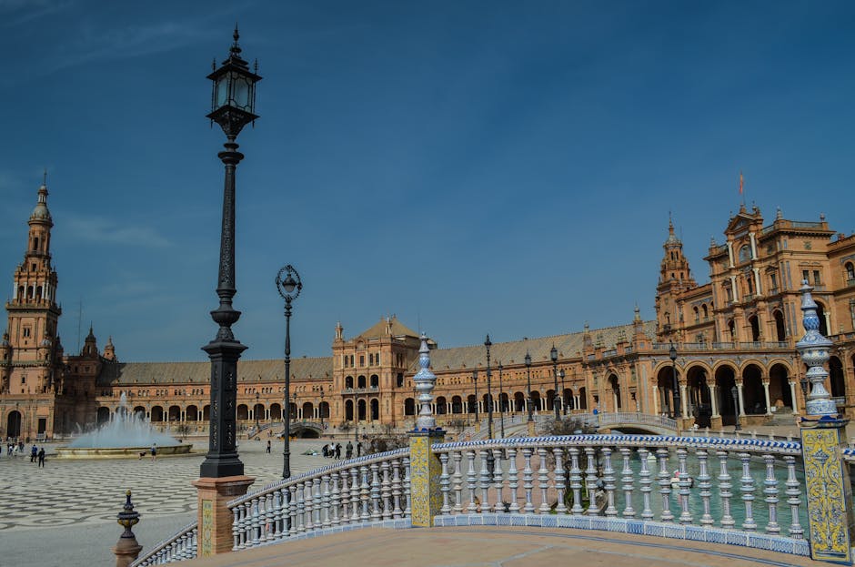 Piazza storica Plaza Nueva a Siviglia