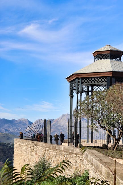 Crowd at Mirador de San Nicolás at sunset