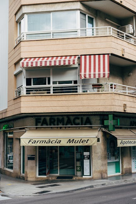 farmacia di strada a Granada