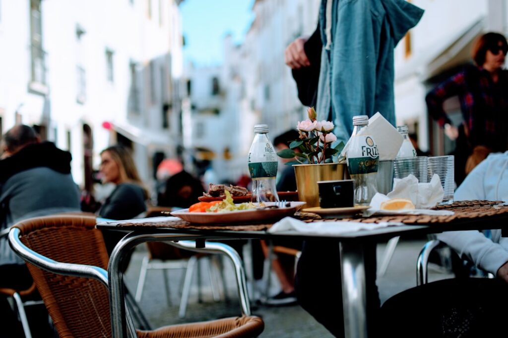Tea and small plates, Andalusian tapas