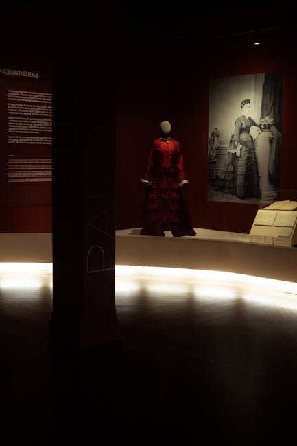 Esposizione di costumi tradizionali galiziani all’interno del museo