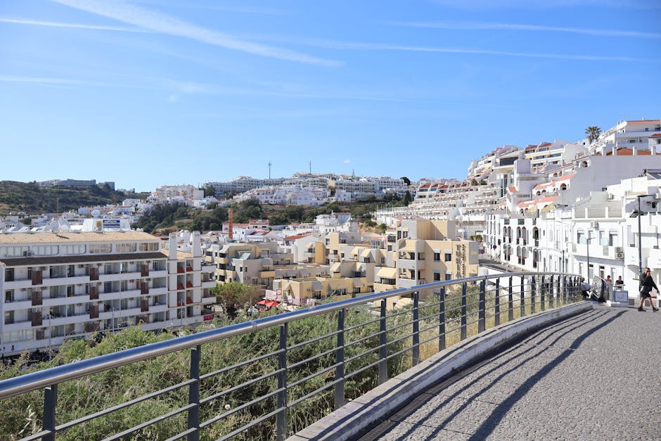 Altstadt von Albufeira, Küstenansicht