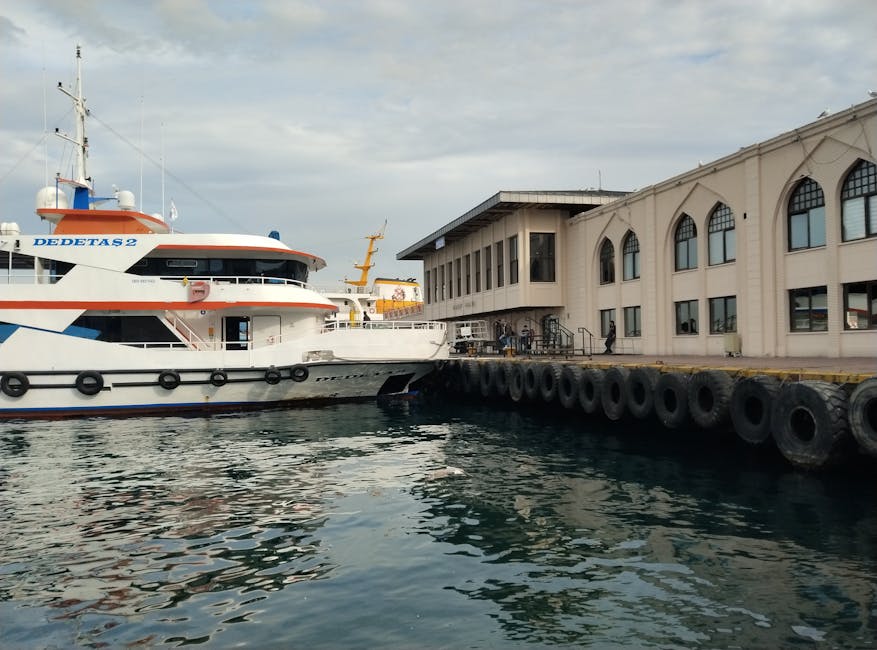 Funchal Hafen-Terminal am Morgen