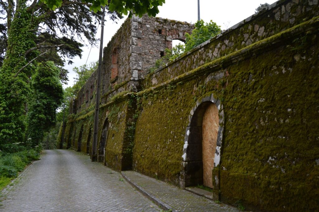 Stazione di Sintra, banchina storica e arrivi
