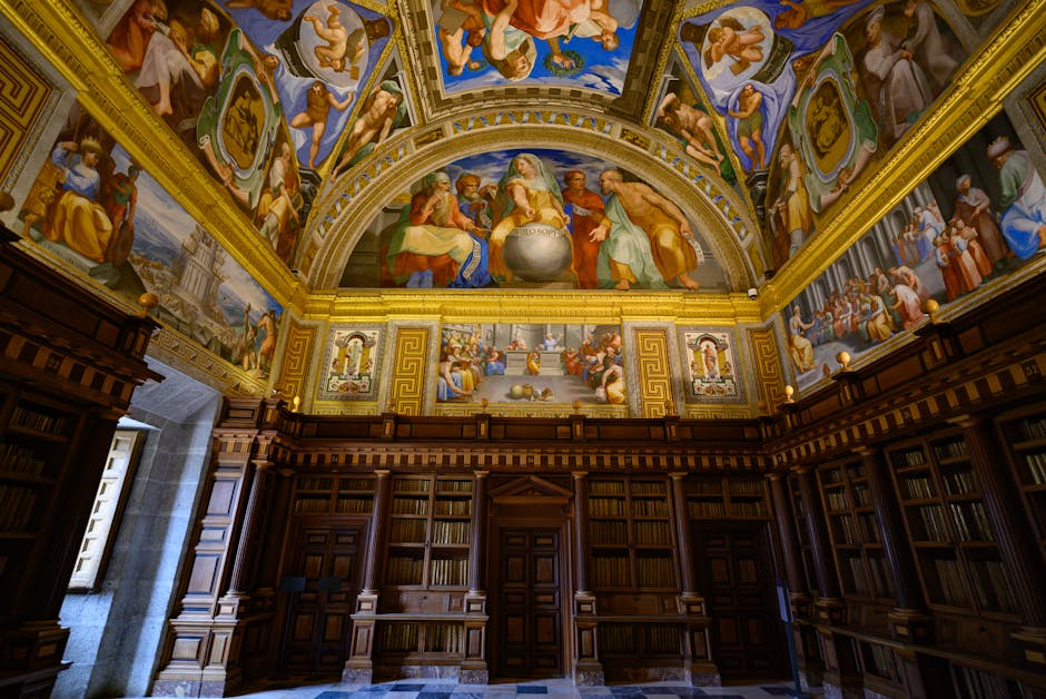 Innenraum der Biblioteca Joanina, Universität Coimbra