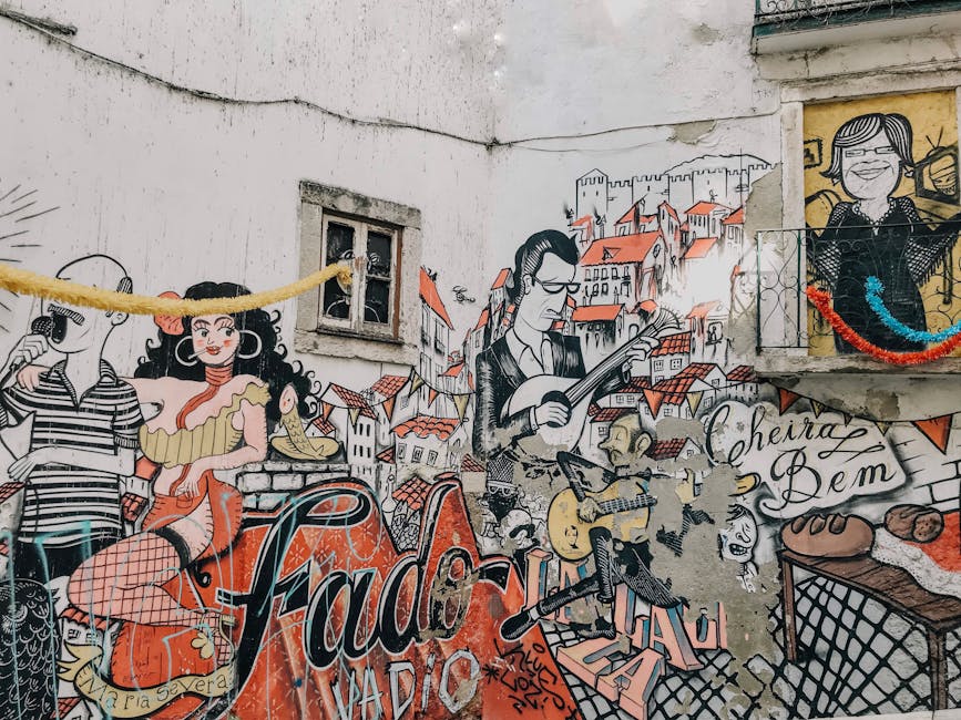 Wokalista fado w małej, kameralnej sali