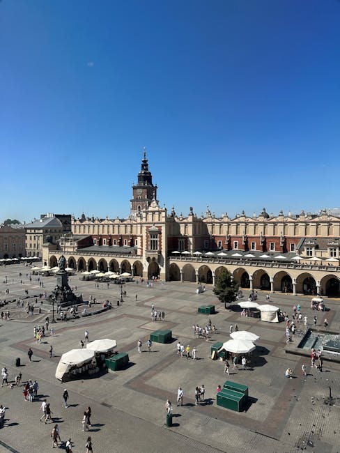 Main Market Square with Sukiennice