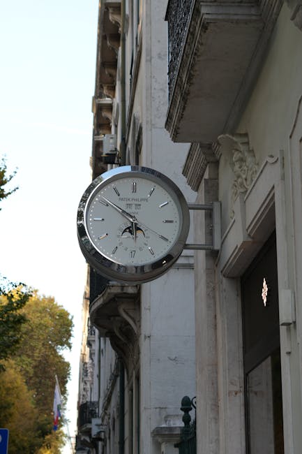 Tentoonstelling van historische horloges in het Patek Philippe Museum