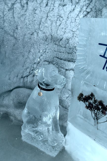 Ice Palace interior at Jungfraujoch