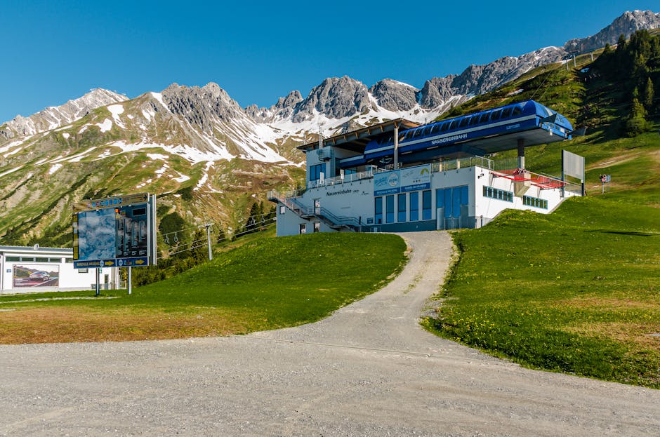 Stechelberg valley cable car base station